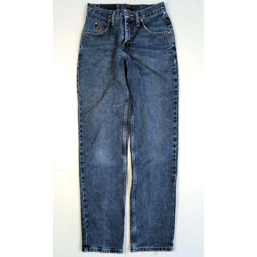 Vintage Wrangler 20X Premium Jeans Men’s 34x31 Blue Denim Straight Leg USA Made